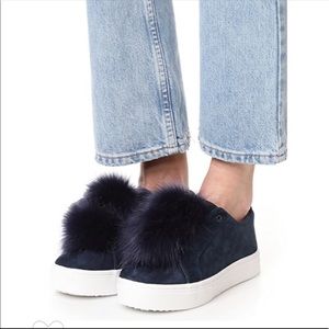 Sam Edelman Leya suede platform sneakers shoes